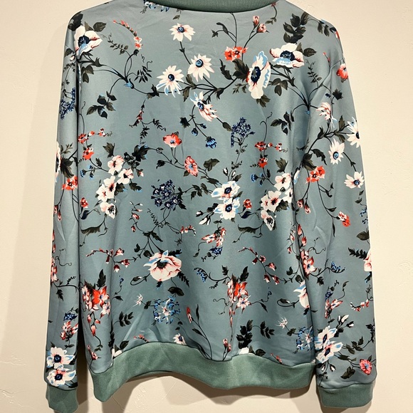 Wish Green Floral Jacket - Picture 2 of 3